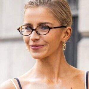 NEW MIU MIU MU01XV EYEGLASSES, MIU MIU WOMEN HAVANA OVAL MU 01XV VAU1O1